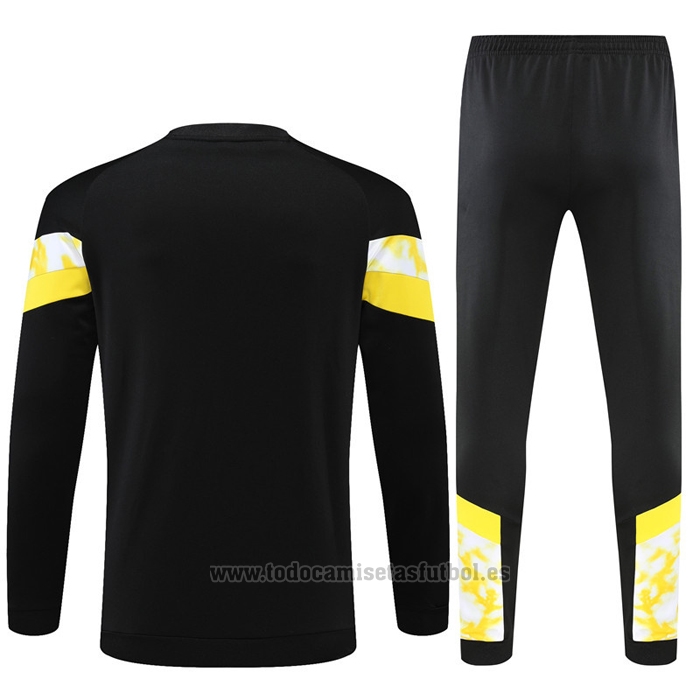 Chandal de Sudadera del Borussia Dortmund 2022 Negro